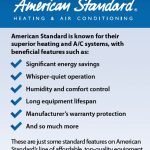 Save big with new American Standard qualifying HVAC equipment and Bill's Heating & Air Conditioning with their Consistent Comfort Sales Event.