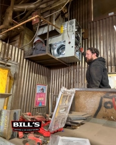 team work at Midwest Steel Installation.